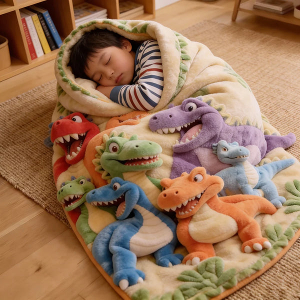 DinoSnuggle™ 3D Sensory Blanket